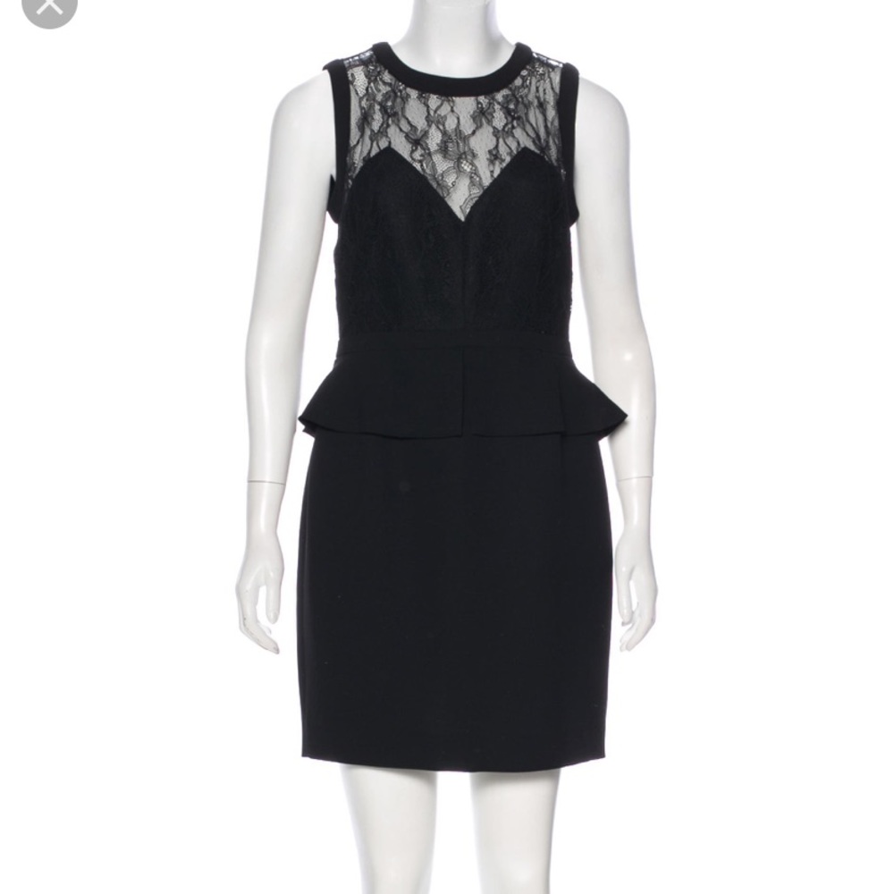 Sandro Lace Peplum Dress LIKE NEW